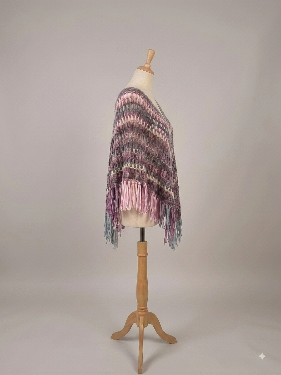 poncho de primavera / verano